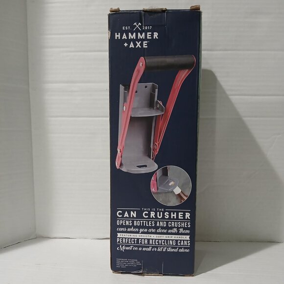 Roll over image to zoom in HAMMER + AXE Aluminum CAN Recycle Crusher. - Picture 5 of 6